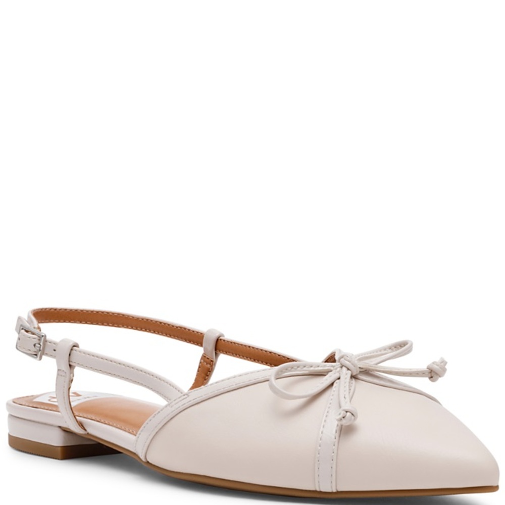 Dolce Vita - Carson Bow Pointed-Toe Slingback Flats